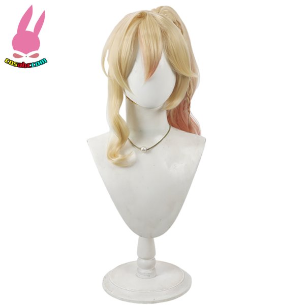 画像2: cosabc 崩壊3rd デュランダル ソラリス 風 コスプレウィッグ かつら コスチューム イベント 変装 仮装 パーティー ハロウィン (2)