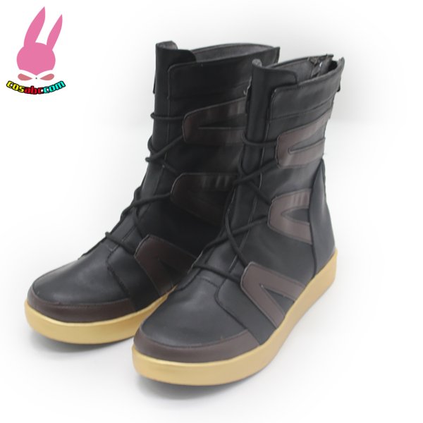 画像2: cosabc YouTuber hololive 火威 青 風 コスプレ靴 コスチューム コスプレシューズ イベント ハロウィン (2)