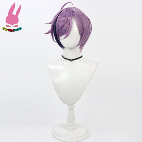 画像4: cosabc VTuber にじさんじ 榊ネス さかきねす  風 コスプレウィッグ かつら コスチューム イベント 変装 仮装 パーティー ハロウィン (4)