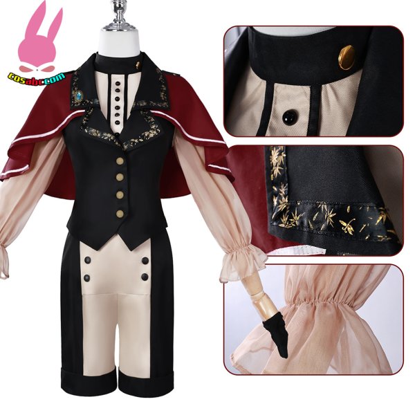 画像2: cosabc BanG Dream バンドリ 八幡海鈴 やはたうみり  風 コスプレ衣装 イベント 演出服 二次会 コスチューム パーティー ハロウィン (2)