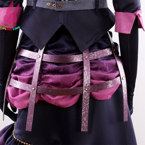 画像9: cosabc あんさんぶるスターズ！！Musicのクロステーマスカウト 傾慕の華 恍惚　巴日和　葵 ゆうた　衣更 真緒 風 コスプレ衣装 イベント 演出服 二次会 コスチューム パーティー ハロウィン (9)