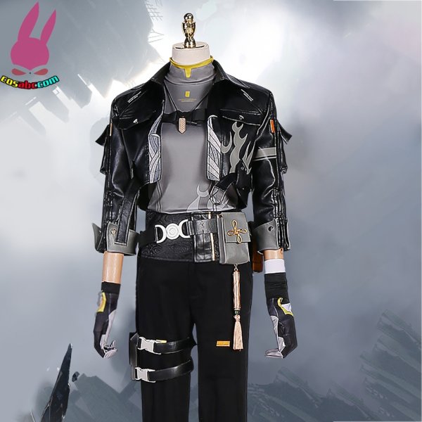 画像6: cosabc 鳴潮 主人公 漂泊者 ひょうはくしゃ 風 コスプレ衣装 イベント 演出服 二次会 コスチューム パーティー ハロウィン (6)