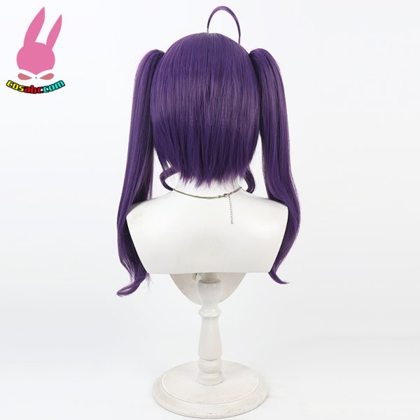 画像5: cosabc キミとアイドルプリキュア 紫雨こころ 風 コスプレウィッグ かつら コスチューム イベント 変装 仮装 パーティー ハロウィン (5)
