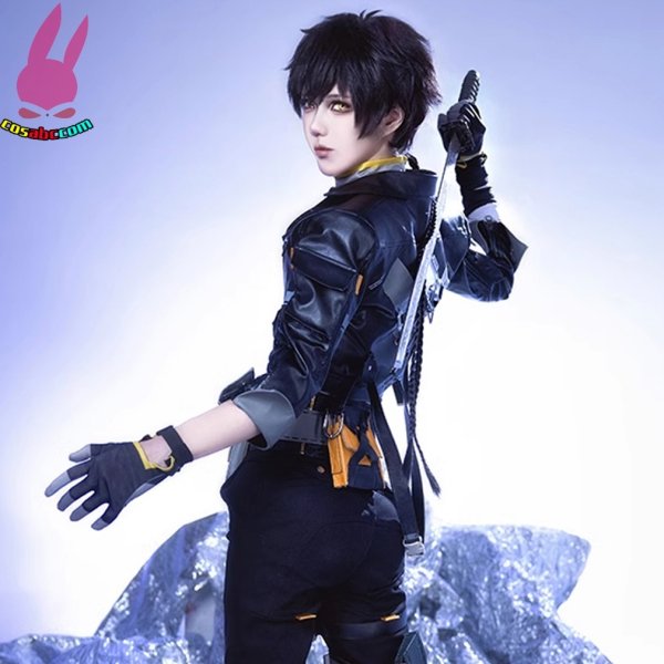 画像2: cosabc 鳴潮 主人公 漂泊者 ひょうはくしゃ 風 コスプレ衣装 イベント 演出服 二次会 コスチューム パーティー ハロウィン (2)