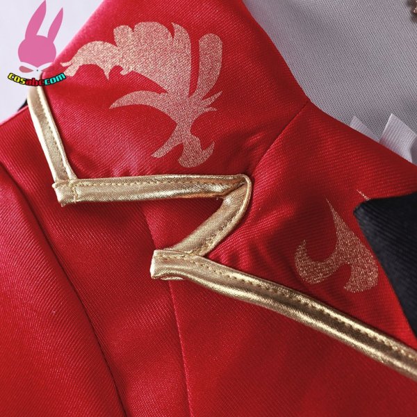 画像5: cosabc ファイナルファンタジー 赤魔道士  風 コスプレ衣装 イベント 演出服 二次会 コスチューム パーティー ハロウィン (5)