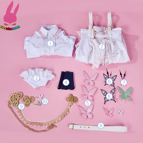 画像9: cosabc プロジェクトセカイ 3周年　暁山瑞希  あきやまみずき 風 コスプレ衣装 イベント 演出服 二次会 コスチューム パーティー ハロウィン (9)