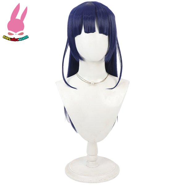 画像2: cosabc キミとアイドルプリキュア 蒼風なな 風 コスプレウィッグ かつら コスチューム イベント 変装 仮装 パーティー ハロウィン (2)