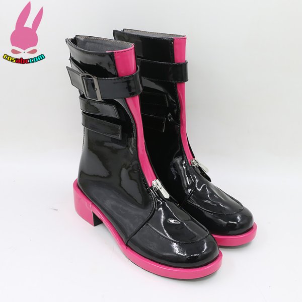 画像2: cosabc 鳴潮 桃祈たおき 風 コスプレ靴 コスチューム コスプレシューズ イベント ハロウィン  (2)