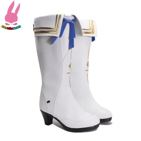 画像4: cosabc 鳴潮 フィービー 風 コスプレ靴 コスチューム コスプレシューズ イベント ハロウィン  (4)