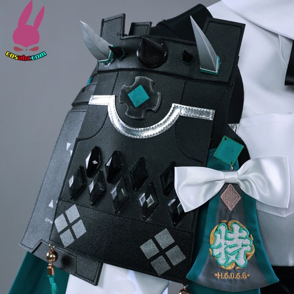 画像3: cosabc ゼンレスゾーンゼロ 月城柳 つきしろやなぎ  風 コスプレ衣装 イベント 演出服 二次会 コスチューム パーティー ハロウィン (3)