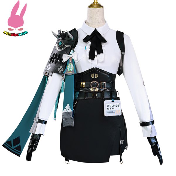 画像1: cosabc ゼンレスゾーンゼロ 月城柳 つきしろやなぎ  風 コスプレ衣装 イベント 演出服 二次会 コスチューム パーティー ハロウィン (1)