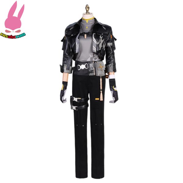 画像5: cosabc 鳴潮 主人公 漂泊者 ひょうはくしゃ 風 コスプレ衣装 イベント 演出服 二次会 コスチューム パーティー ハロウィン (5)