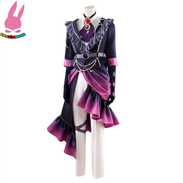 画像2: cosabc あんさんぶるスターズ！！Musicのクロステーマスカウト 傾慕の華 恍惚　巴日和　葵 ゆうた　衣更 真緒 風 コスプレ衣装 イベント 演出服 二次会 コスチューム パーティー ハロウィン (2)