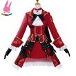 画像1: cosabc ファイナルファンタジー 赤魔道士  風 コスプレ衣装 イベント 演出服 二次会 コスチューム パーティー ハロウィン (1)