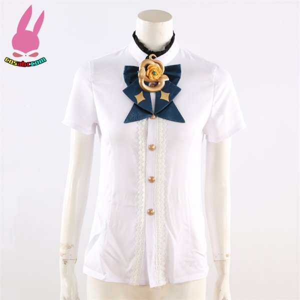 画像9: cosabc あんさんぶるスターズ！Musicのクロステーマスカウト 傾慕の華 恍惚 日々樹 渉 礼瀬 マヨイ 椎名ニキ   風 コスプレ衣装 イベント 演出服 二次会 コスチューム パーティー ハロウィン (9)