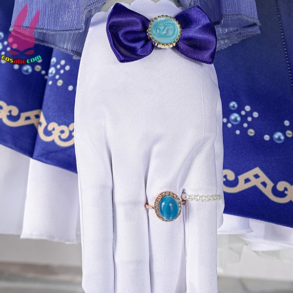 画像7: cosabc バンドリ!BanGDream RAISEASUILEN pare  朝日六花 あさひろっか  風 コスプレ衣装 イベント 演出服 二次会 コスチューム パーティー ハロウィン (7)