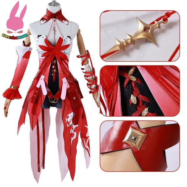 画像2: cosabc 鳴潮 フローヴァ 風 コスプレ衣装 イベント 演出服 二次会 コスチューム パーティー ハロウィン (2)