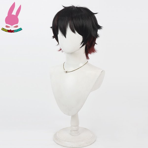 画像3: cosabc YouTuber VTuber にじさんじ 酒寄颯馬 さかよりそうま  風 コスプレウィッグ かつら コスチューム イベント 変装 仮装 パーティー ハロウィン (3)