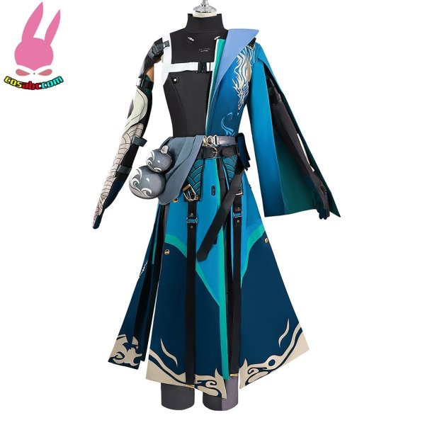 画像2: cosabc 鳴潮　忌炎　きえん 風 コスプレ衣装 イベント 演出服 二次会 コスチューム パーティー ハロウィン (2)