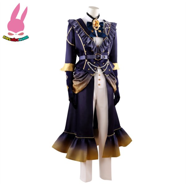 画像4: cosabc あんさんぶるスターズ！Musicのクロステーマスカウト 傾慕の華 恍惚 日々樹 渉 礼瀬 マヨイ 椎名ニキ   風 コスプレ衣装 イベント 演出服 二次会 コスチューム パーティー ハロウィン (4)