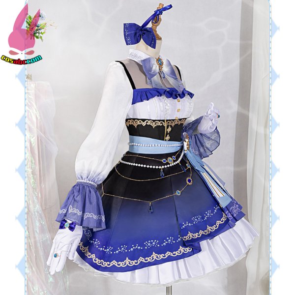 画像2: cosabc バンドリ!BanGDream RAISEASUILEN pare  朝日六花 あさひろっか  風 コスプレ衣装 イベント 演出服 二次会 コスチューム パーティー ハロウィン (2)