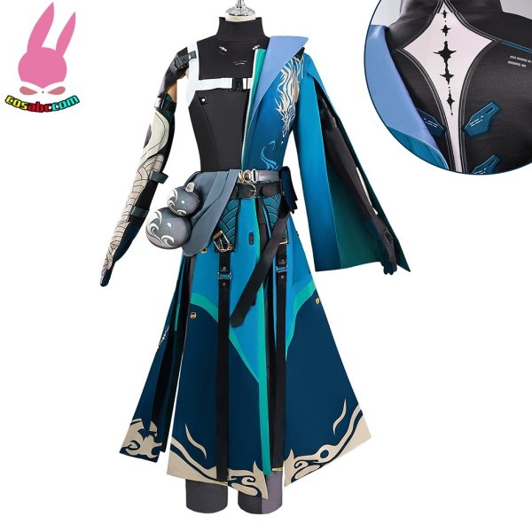 画像5: cosabc 鳴潮　忌炎　きえん 風 コスプレ衣装 イベント 演出服 二次会 コスチューム パーティー ハロウィン (5)