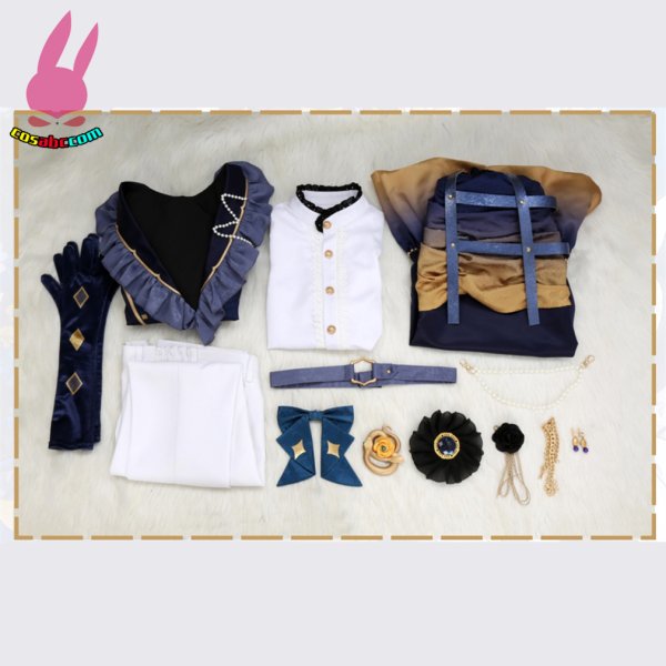 画像18: cosabc あんさんぶるスターズ！Musicのクロステーマスカウト 傾慕の華 恍惚 日々樹 渉 礼瀬 マヨイ 椎名ニキ   風 コスプレ衣装 イベント 演出服 二次会 コスチューム パーティー ハロウィン (18)