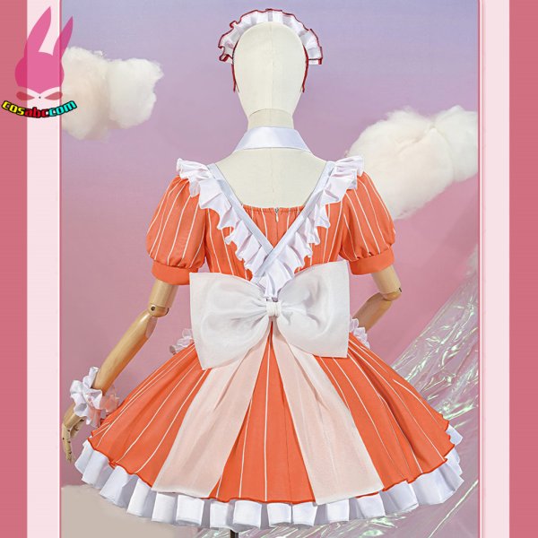 画像3: cosabc 黒澤ルビィ 上原歩夢  風 コスプレ衣装 イベント 演出服 二次会 コスチューム パーティー ハロウィン (3)