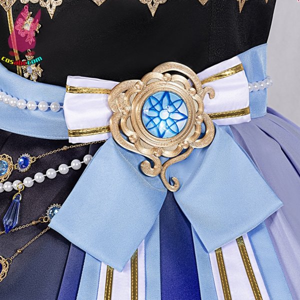 画像6: cosabc バンドリ!BanGDream RAISEASUILEN pare  朝日六花 あさひろっか  風 コスプレ衣装 イベント 演出服 二次会 コスチューム パーティー ハロウィン (6)