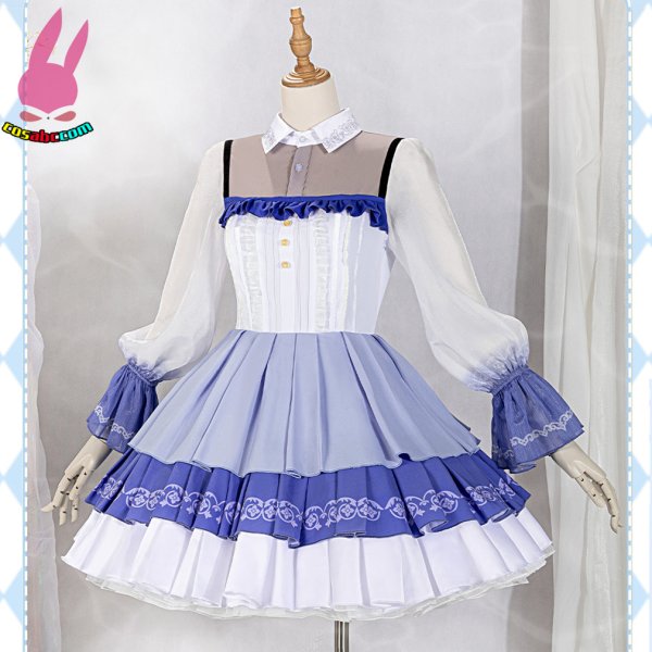 画像5: cosabc バンドリ!BanGDream RAISEASUILEN pare  朝日六花 あさひろっか  風 コスプレ衣装 イベント 演出服 二次会 コスチューム パーティー ハロウィン (5)