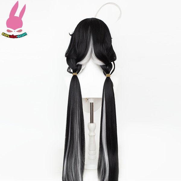 画像4: cosabc 鳴潮 鑑心 かんしん 風 コスプレウィッグ かつら コスチューム イベント 変装 仮装 パーティー ハロウィン (4)