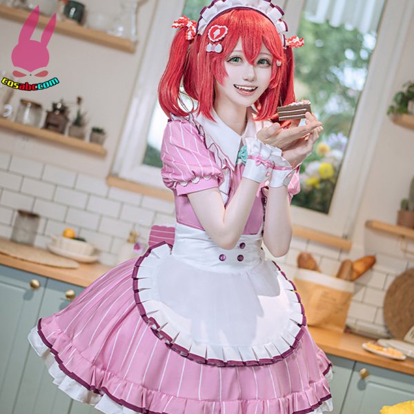 画像8: cosabc 黒澤ルビィ 上原歩夢  風 コスプレ衣装 イベント 演出服 二次会 コスチューム パーティー ハロウィン (8)