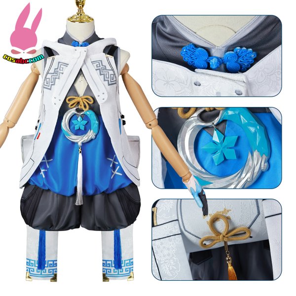 画像3: cosabc 鳴潮　めいちょう　釉瑚   風 コスプレ衣装 イベント 演出服 二次会 コスチューム パーティー ハロウィン (3)