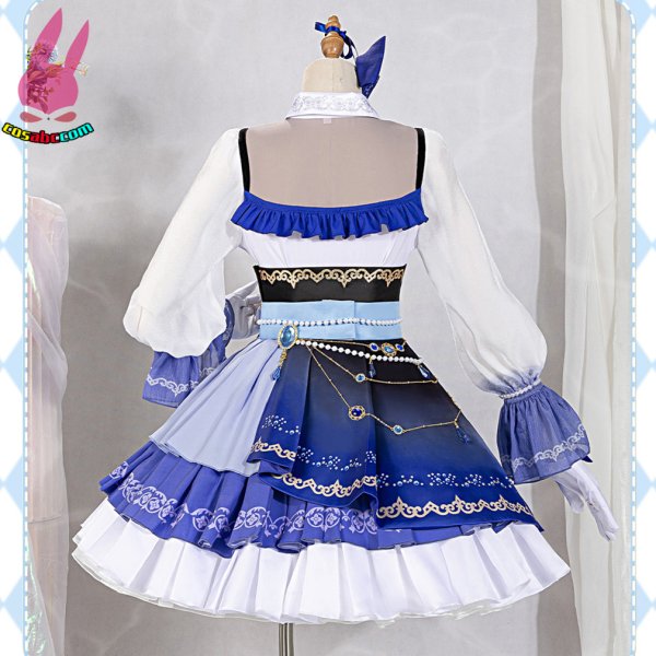 画像4: cosabc バンドリ!BanGDream RAISEASUILEN pare  朝日六花 あさひろっか  風 コスプレ衣装 イベント 演出服 二次会 コスチューム パーティー ハロウィン (4)