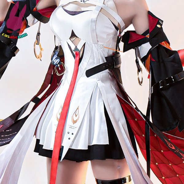 画像5: cosabc 鳴潮 長離 ちょうり 風 コスプレ衣装 イベント 演出服 二次会 コスチューム パーティー ハロウィン (5)