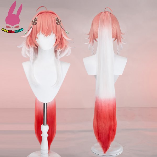 画像6: cosabc 鳴潮 長離 ちょうり 風 コスプレウィッグ かつら コスチューム イベント 変装 仮装 パーティー ハロウィン (6)