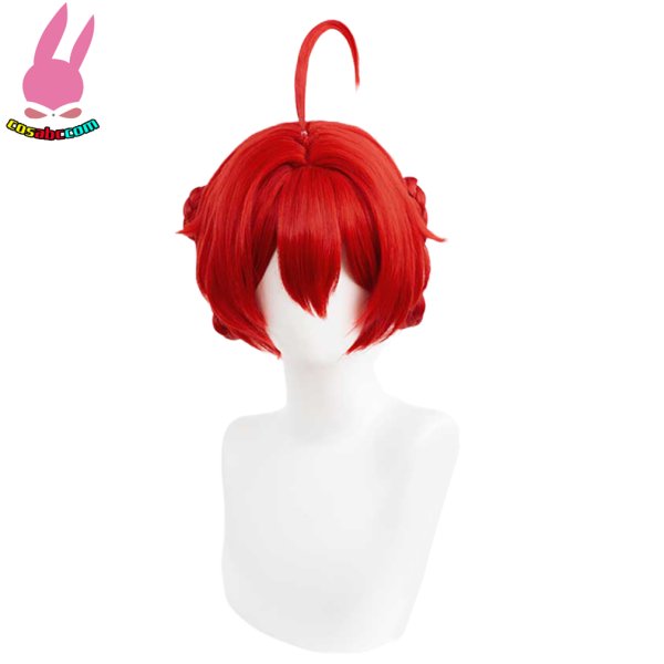 画像2: cosabc 鳴潮 丹瑾 たんきん 風 コスプレウィッグ かつら コスチューム イベント 変装 仮装 パーティー ハロウィン (2)