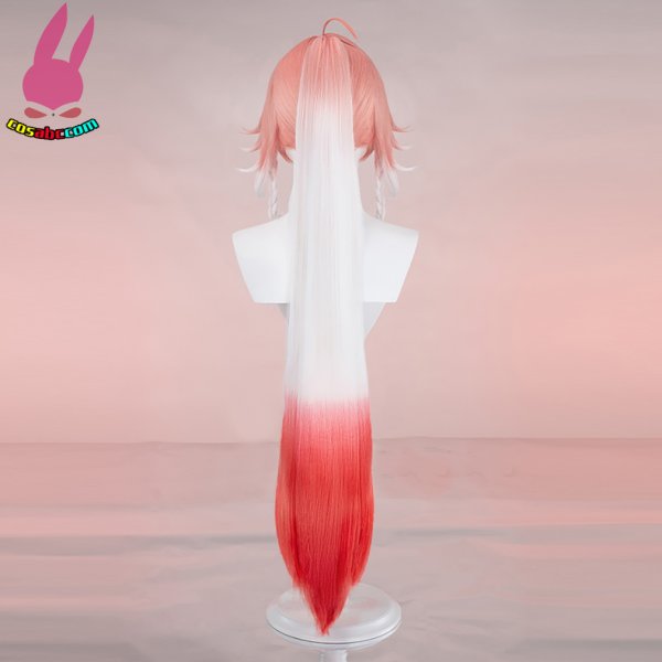 画像5: cosabc 鳴潮 長離 ちょうり 風 コスプレウィッグ かつら コスチューム イベント 変装 仮装 パーティー ハロウィン (5)