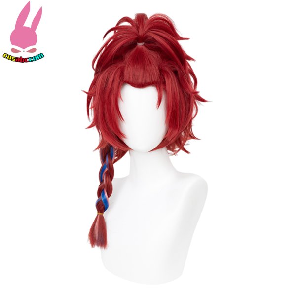 画像2: cosabc 鳴潮 炽霞  ちしあ 風 コスプレウィッグ かつら コスチューム イベント 変装 仮装 パーティー ハロウィン (2)