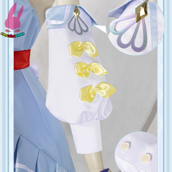 画像9: cosabcウマ娘 プリティーダービー アーモンドアイ  風 コスプレ衣装 イベント 演出服 二次会 コスチューム パーティー ハロウィン (9)