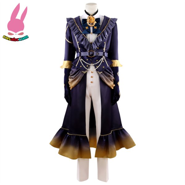 画像2: cosabc あんさんぶるスターズ！Musicのクロステーマスカウト 傾慕の華 恍惚 日々樹 渉 礼瀬 マヨイ 椎名ニキ   風 コスプレ衣装 イベント 演出服 二次会 コスチューム パーティー ハロウィン (2)