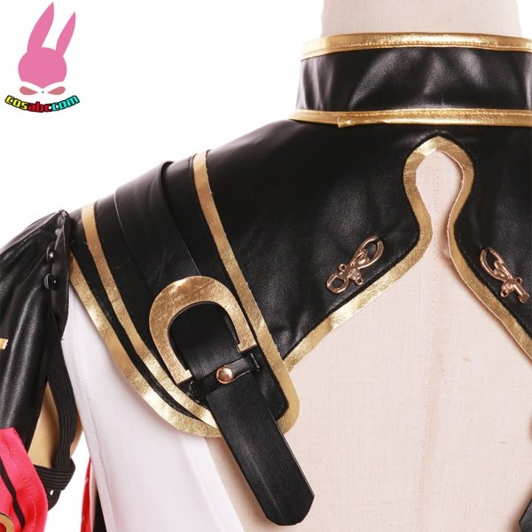 画像5: cosabc 鳴潮 桃祈たおき 風 コスプレ衣装 イベント 演出服 二次会 コスチューム パーティー ハロウィン (5)