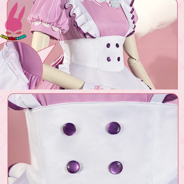 画像20: cosabc 黒澤ルビィ 上原歩夢  風 コスプレ衣装 イベント 演出服 二次会 コスチューム パーティー ハロウィン (20)