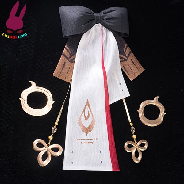 画像9: cosabc 鳴潮 長離 ちょうり 風 コスプレ衣装 イベント 演出服 二次会 コスチューム パーティー ハロウィン (9)