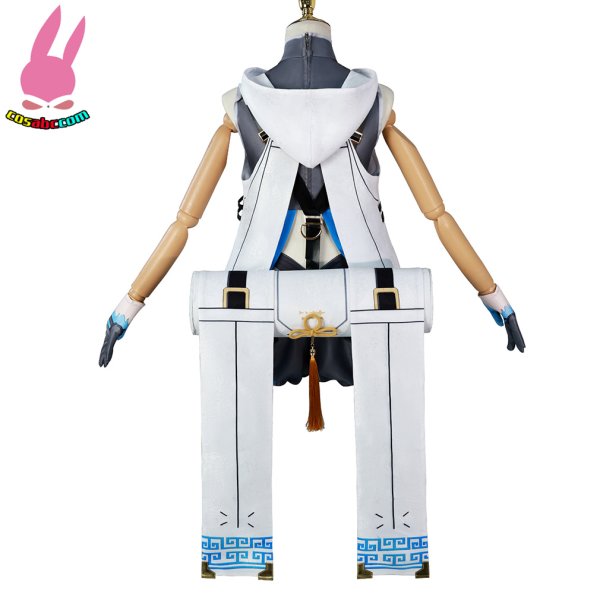 画像2: cosabc 鳴潮　めいちょう　釉瑚   風 コスプレ衣装 イベント 演出服 二次会 コスチューム パーティー ハロウィン (2)