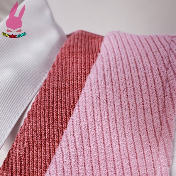 画像4: cosabc ニューダンガンロンパ　赤松楓　あかまつかえで   風 コスプレ衣装 イベント 演出服 二次会 コスチューム パーティー ハロウィン (4)