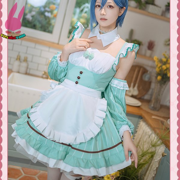 画像14: cosabc 黒澤ルビィ 上原歩夢  風 コスプレ衣装 イベント 演出服 二次会 コスチューム パーティー ハロウィン (14)