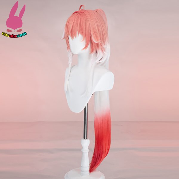 画像3: cosabc 鳴潮 長離 ちょうり 風 コスプレウィッグ かつら コスチューム イベント 変装 仮装 パーティー ハロウィン (3)