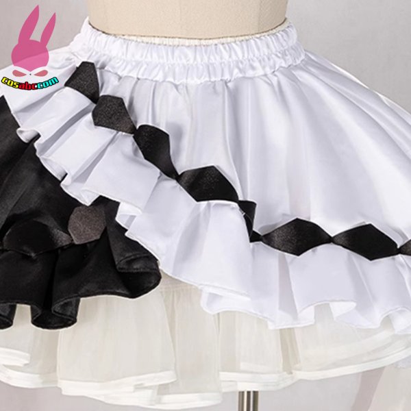 画像14: cosabcウマ娘 プリティーダービー アーモンドアイ  風 コスプレ衣装 イベント 演出服 二次会 コスチューム パーティー ハロウィン (14)