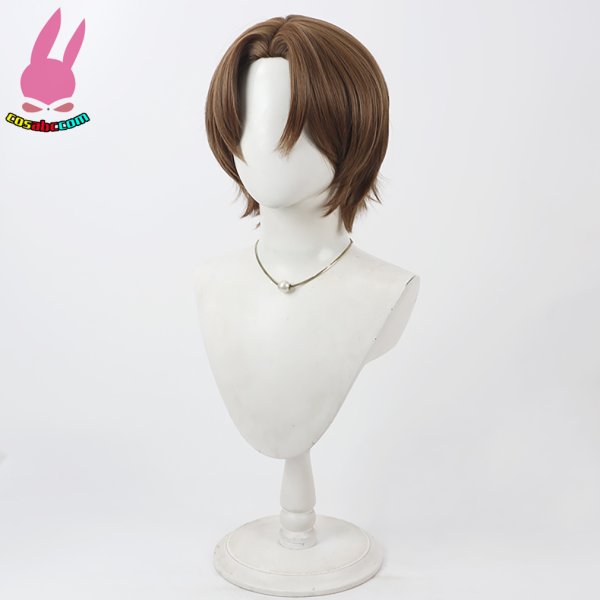 画像3: cosabc YouTuber VTuber にじさんじ 加賀美ハヤト 風 コスプレウィッグ かつら コスチューム イベント 変装 仮装 パーティー ハロウィン (3)